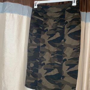Camo skirt